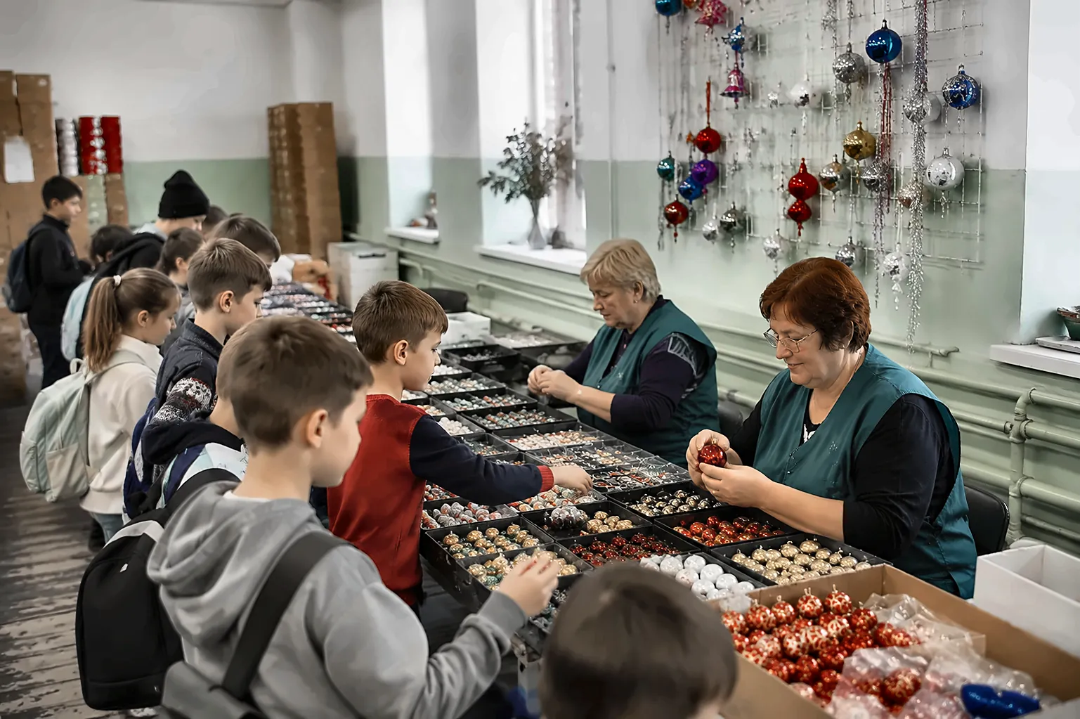 «Фабрика ёлочных игрушек «Ёлочка» в г. Высоковск» — экскурсия для школьников в Москве
