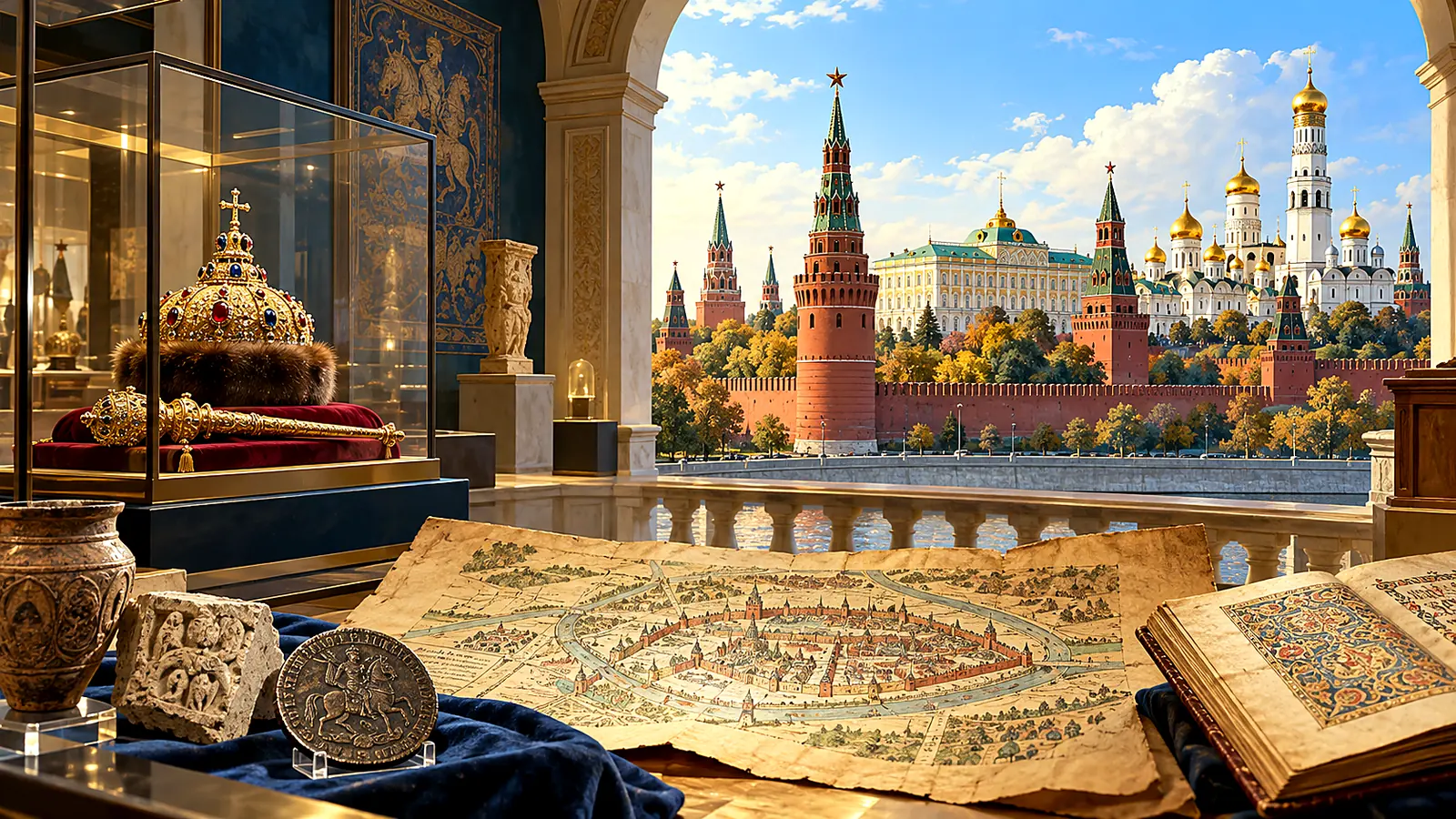 Экскурсии по истории для школьников 5–9 классов: Москва, Кремль и исторические музеи